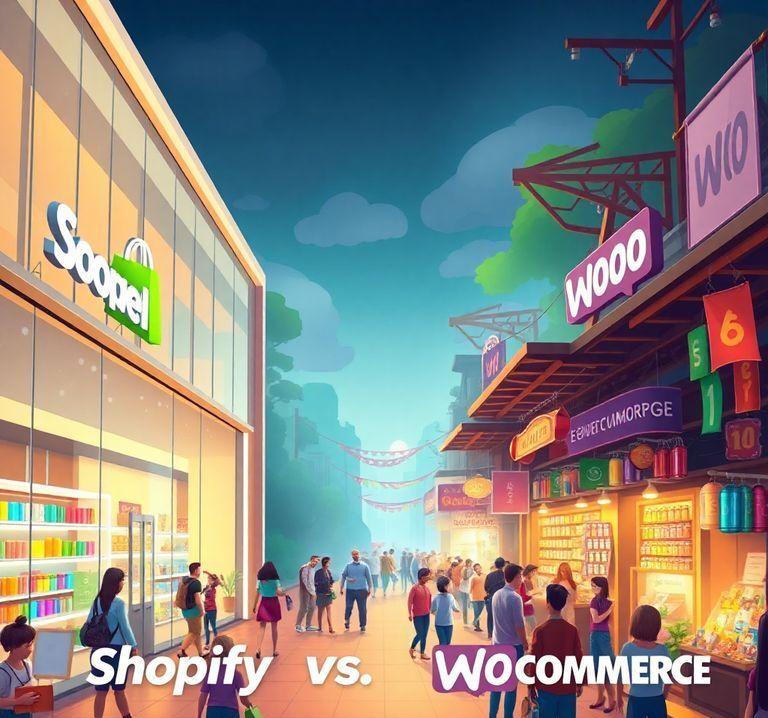 Shopify vs. WooCommerce: A Comparison for E-Commerce Platforms